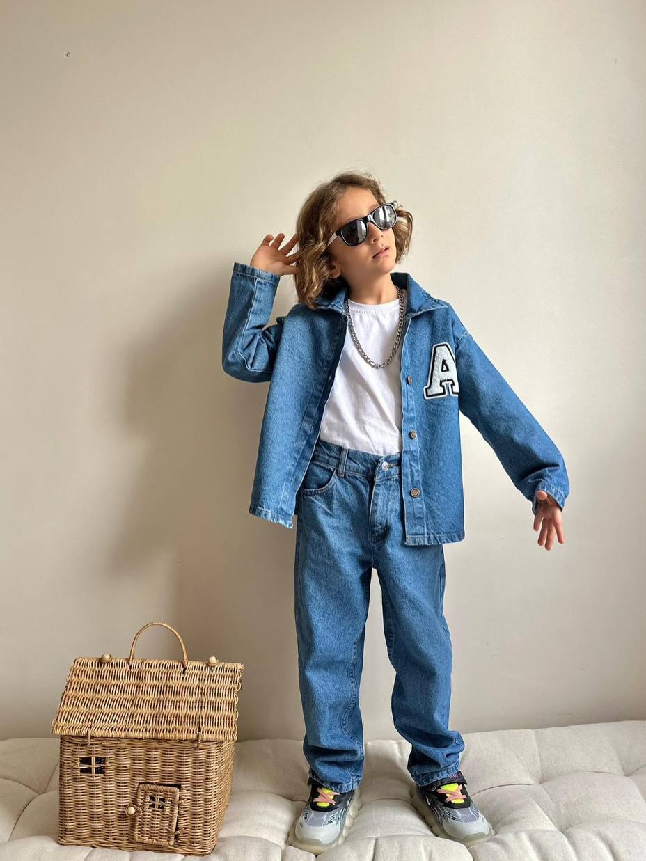 Denim trendy set Perfect for Eid