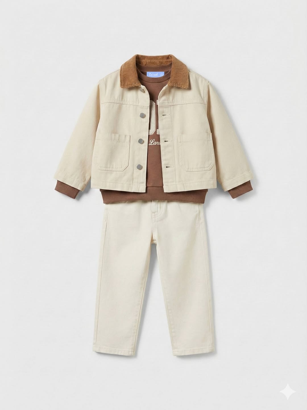 3 pcs set for boys Denim