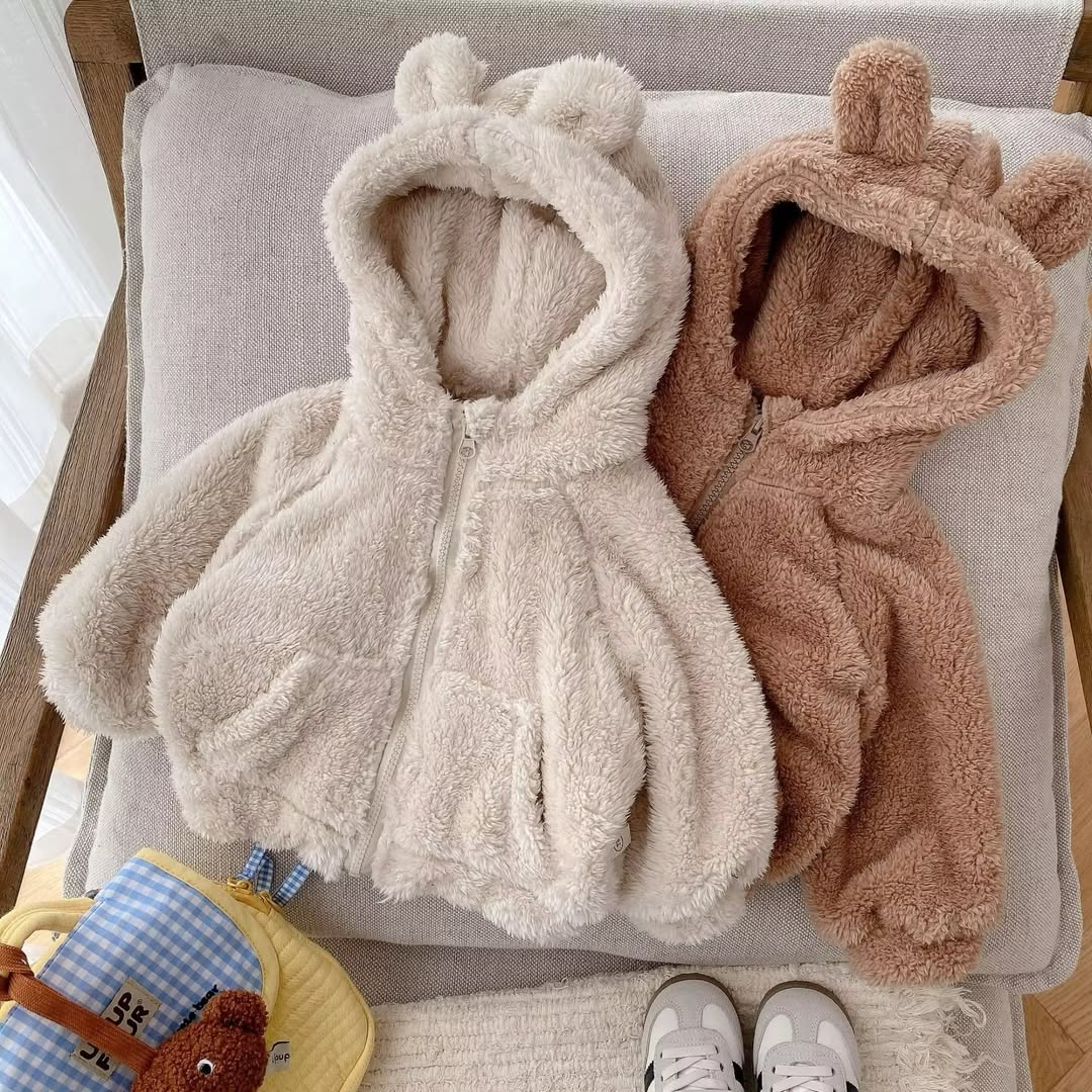 New Teddy Jacket Sizes 1/2y to