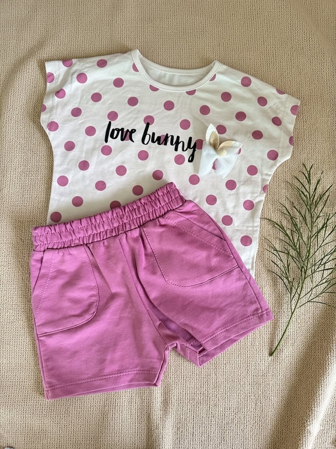 Love bunny set Sizes 2/3y 4/5y