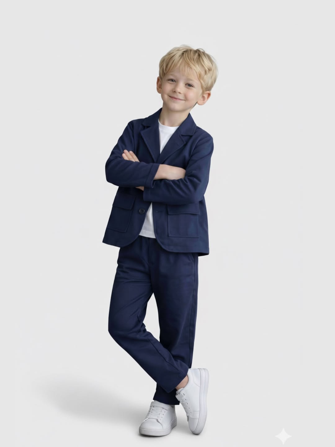 Linen Suit Style 3pcs came with