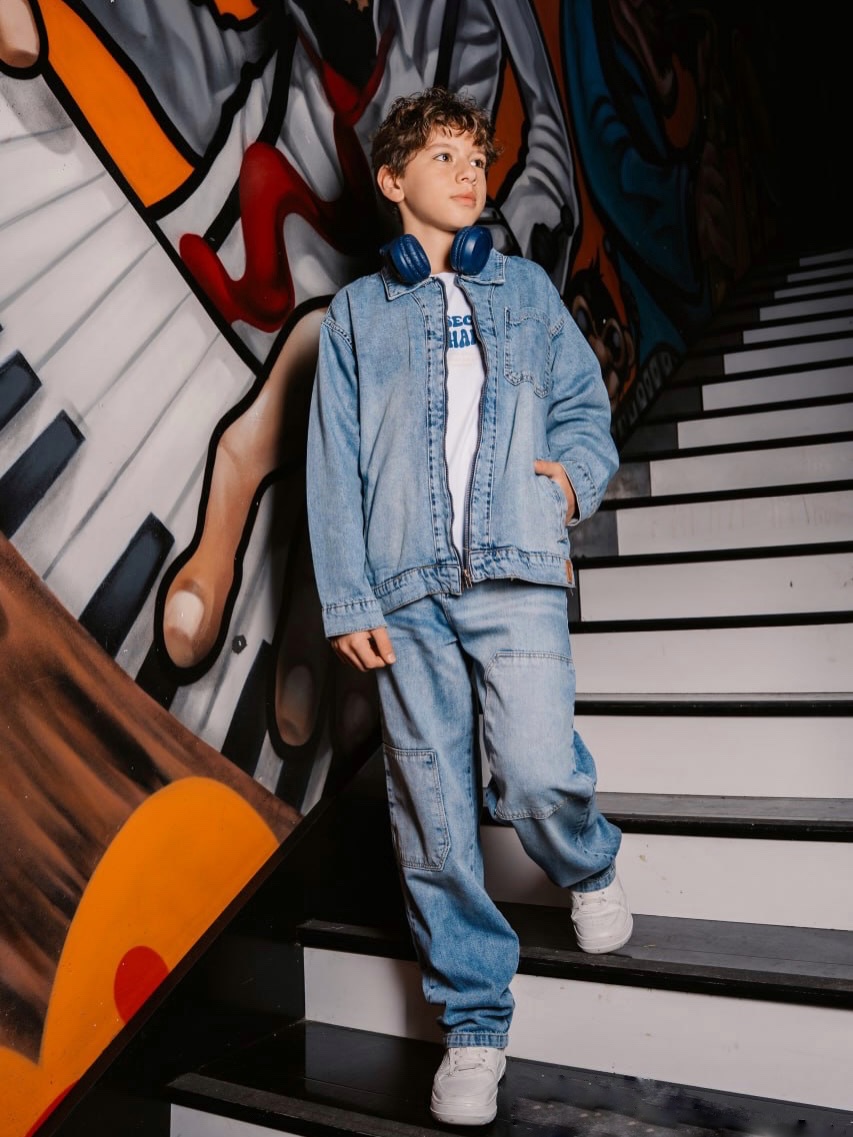 Full denim full confidence Available in